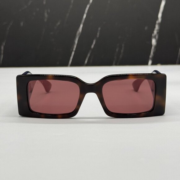 NEW GUCCI GG1860S 002 HAVANA BLUE RED UNISEX SUNGLASSES GUCCI main image 11